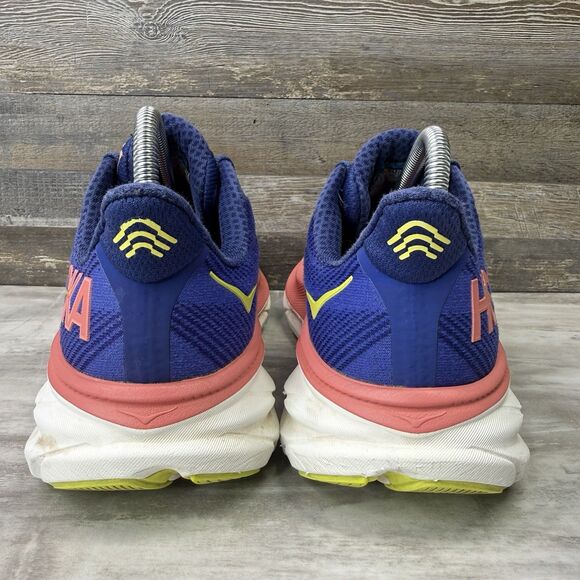 Hoka One One Clifton 9 Women's Size 8D Blue Running Shoes Sneakers 1132211 EVN - Picture 6 of 9